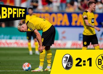 بوروسيا دورتموند يسقط أمام فرايبورج بثنائية في الدوري الألماني