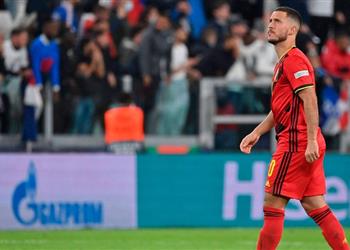 إذاعة إسبانية هازارد تعرض لإصابة أمام فرنسا وفحص طبي يحدد موقفه من اللعب ضد إيطاليا