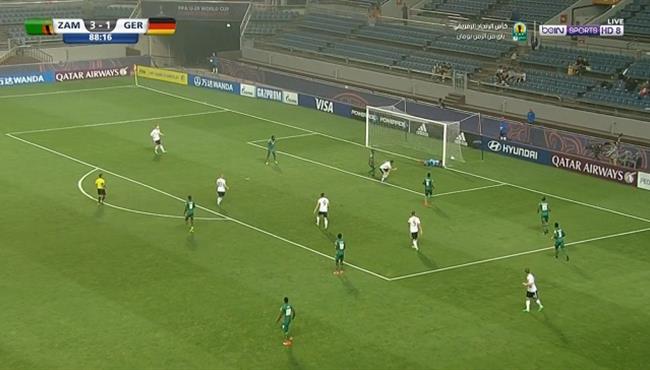 هدف ألمانيا الثانى الرائع فى مرمى زامبيا 2 3 كأس العالم للشباب
