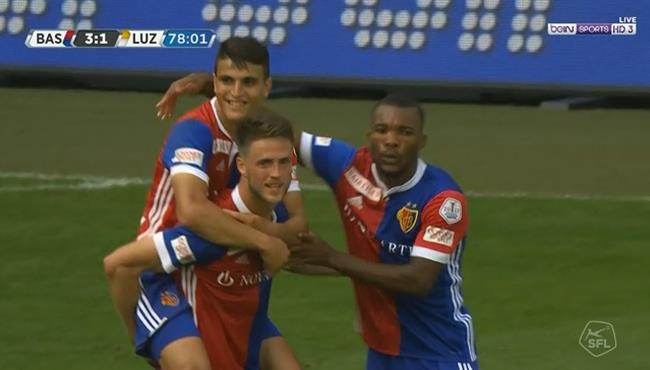 اهداف مباراة بازل ولوتسيرن 3 1 الدوري السويسري