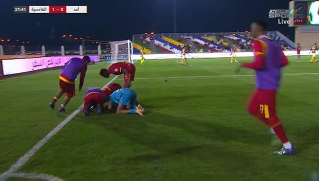 اهداف مباراة القادسية واحد 3 1 الدوري السعودي