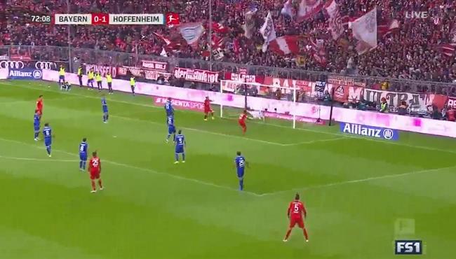 اهداف مباراة بايرن ميونخ وهوفنهايم 1 2 الدوري الالماني