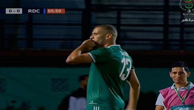هدف اسلام سليمانى فى مرمى الكونغو الديمقراطية 1 0 مباراة ودية