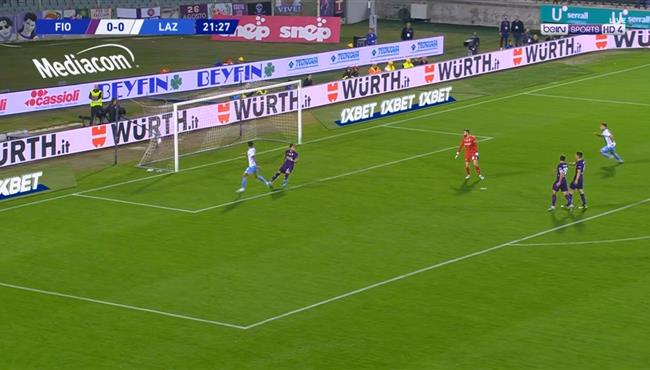 اهداف مباراة فيورنتينا ولاتسيو 1 2 الدوري الايطالي