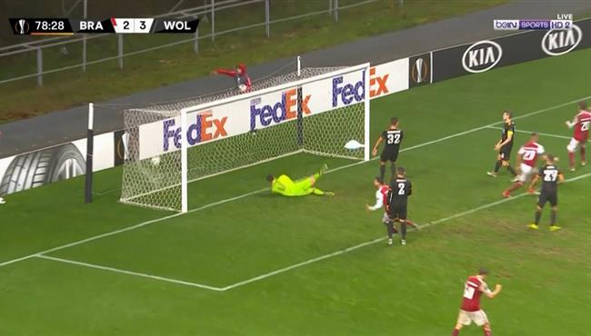 اهداف مباراة سبورتينج براجا وولفرهامبتون 3 3 الدوري الاوروبي