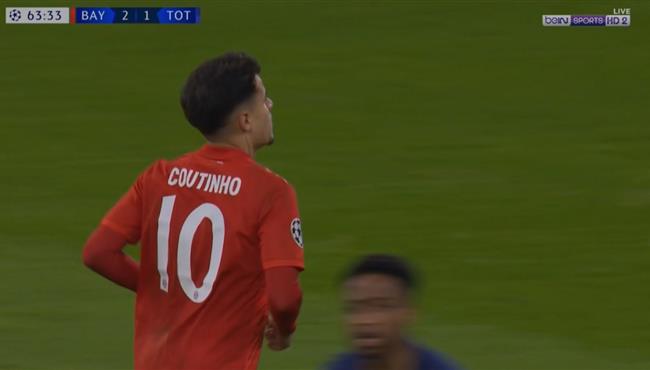 هدف كوتينيو الرائع في مرمي توتنهام تعليق حفيظ دراجي