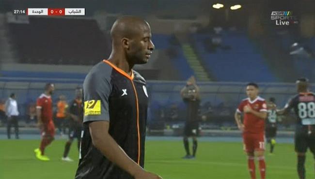 طرد سباستياو في مباراة الشباب والوحدة بالدوري السعودي