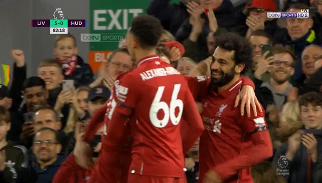 اهداف مباراة ليفربول وهدرسفيلد 5 0 الدوري الانجليزي