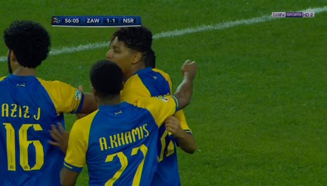 هدف تعادل النصر مع الزوراء 1 1 تعليق حفيظ دراجي