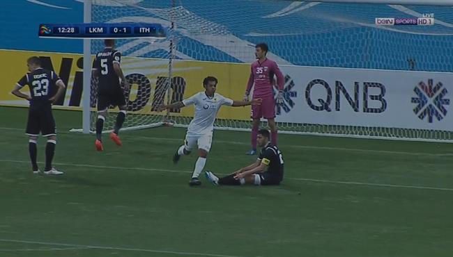 هدف الاتحاد الاول في مرمي لوكوموتيف طشقند بدوري ابطال اسيا