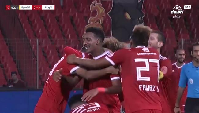 اهداف مباراة الوحدة والقادسية 4 0 الدوري السعودي