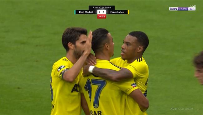 هدف تعادل فنربخشة مع ريال مدريد 2 2 نبيل درار