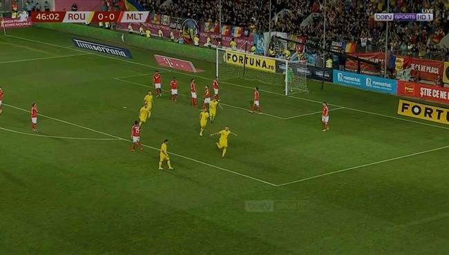 هدف فوز رومانيا علي مالطا 1 0 تصفيات امم اوروبا
