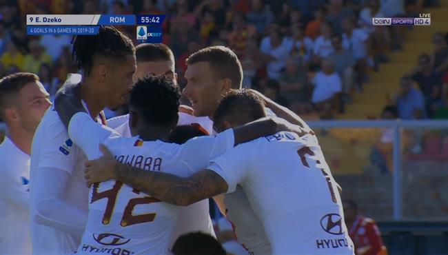 هدف فوز روما علي ليتشي 1 0 الدوري الايطالي