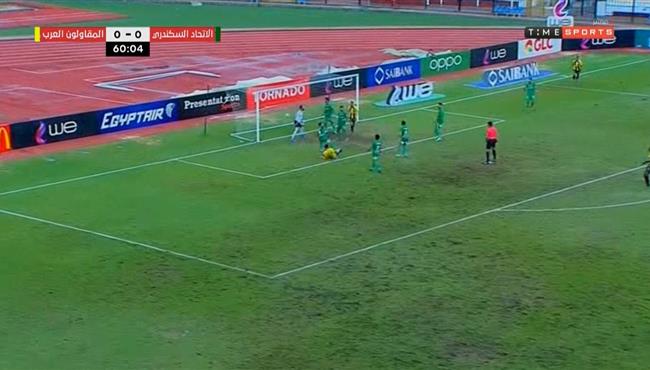 هدف فوز المقاولون العرب علي الاتحاد السكندري 1 0 الدوري المصري
