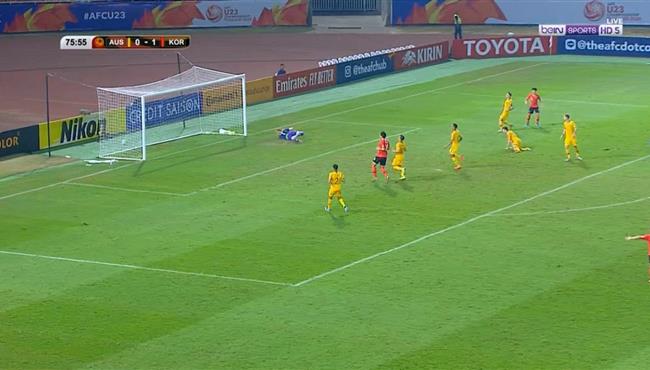 هدف كوريا الثاني في مرمي استراليا 2 0 كأس اسيا تحت 23 سنة