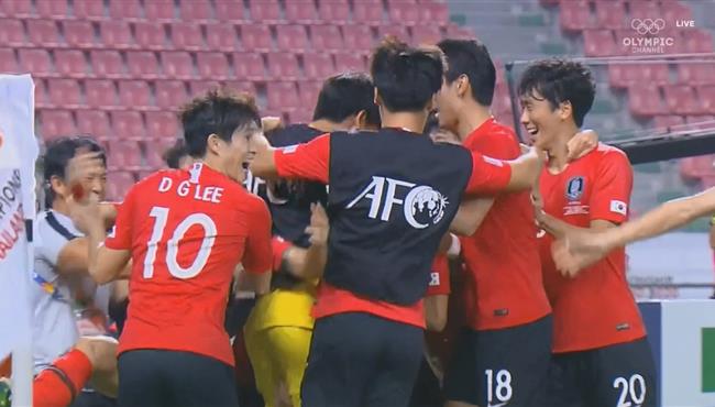 هدف فوز كوريا الجنوبية على السعودية 1 0 كاس اسيا تحت 23 سنة