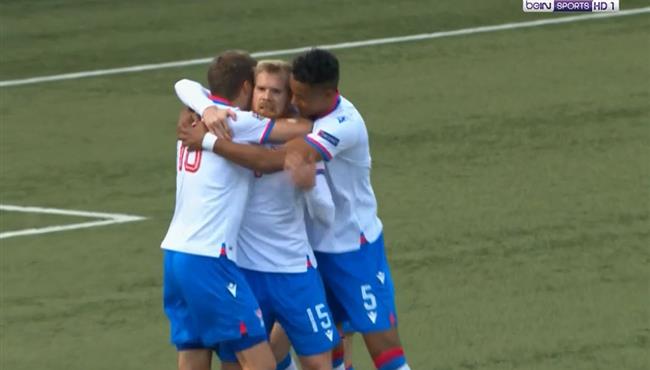 اهداف مباراة لاتفيا وجزر فارو 1 1 دوري الامم الاوروبية