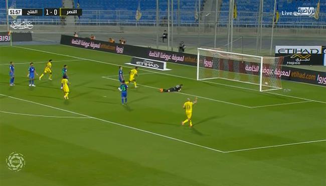هدف تعادل النصر الرائع مع الفتح خالد الغنام