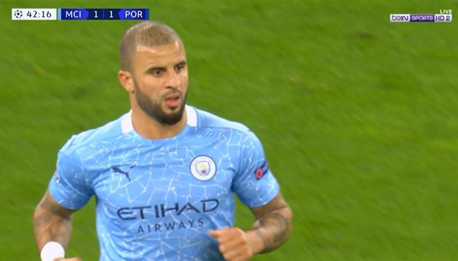 والكر ينقذ مانشستر سيتي من هدف محقق لبورتو