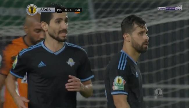 سنتيمترات تحرم محمد فاروق من تسجيل هدف مؤكد امام نهضة بركان