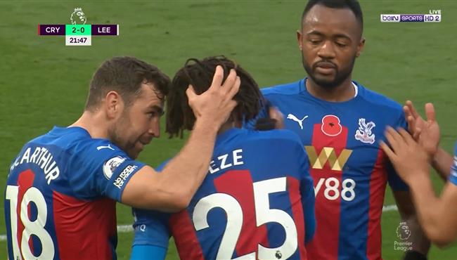 اهداف مباراة كريستال بالاس وليدز يونايتد 4 1 الدوري الانجليزي