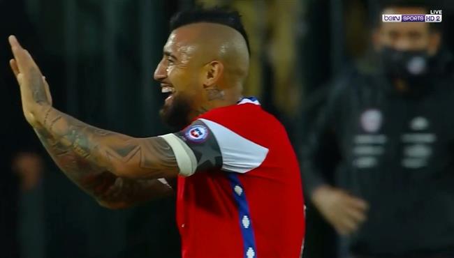 هدف ارتورو فيدال العالمي في مرمي بيرو بتصفيات كاس العالم