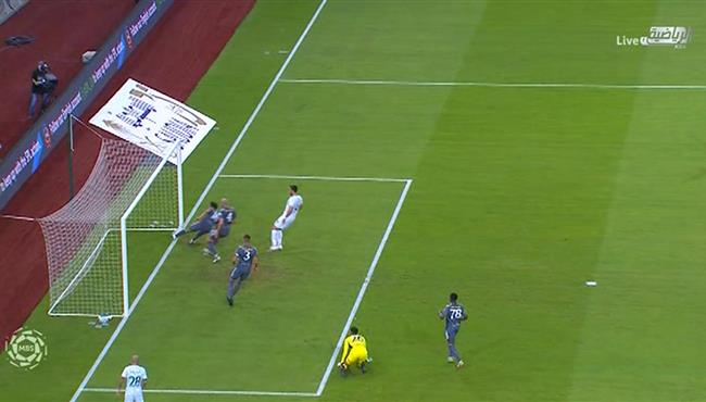 انقاذ مدافع الفيصلي الرائع يحرم الاهلي من تسجيل هدف محقق