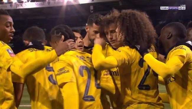اهداف مباراة ارسنال وبورتسموث 2 0 كاس الاتحاد الانجليزي