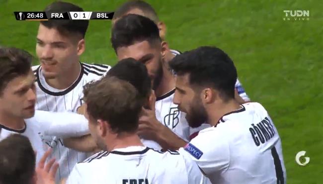 اهداف مباراة بازل واينتراخت فرانكفورت 3 0 الدوري الاوروبي