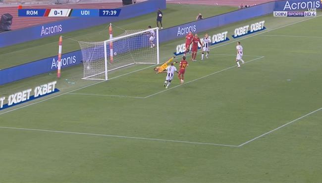 اهداف مباراة اودينيزي وروما 2 0 الدوري الايطالي