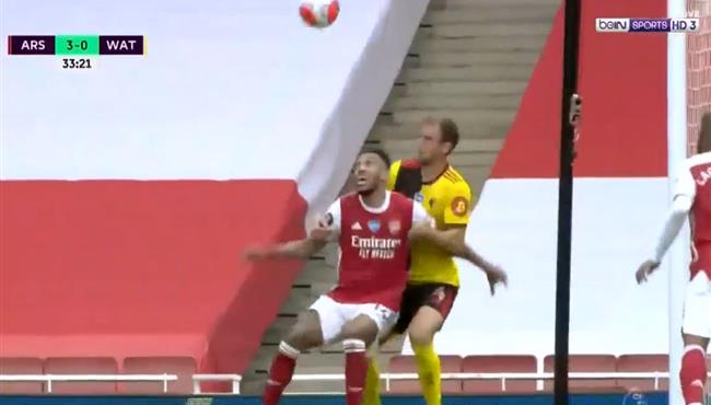 هدف اوباميانج المذهل في مرمي واتفورد بالدوري الانجليزي