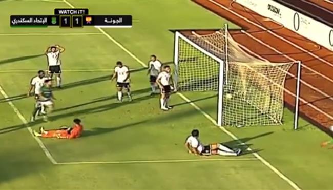 اهداف مباراة الاتحاد السكندري والجونة 1 1 الدوري المصري