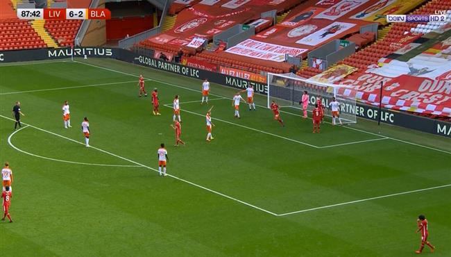 هدف ليفربول السابع في مرمي بلاكبول