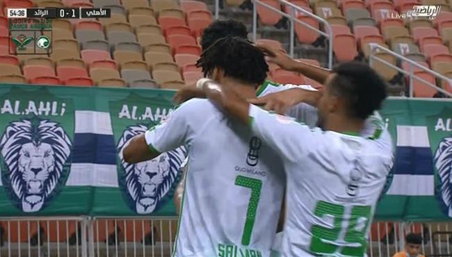 اهداف مباراة الاهلي والرائد 2 0 الدوري السعودي