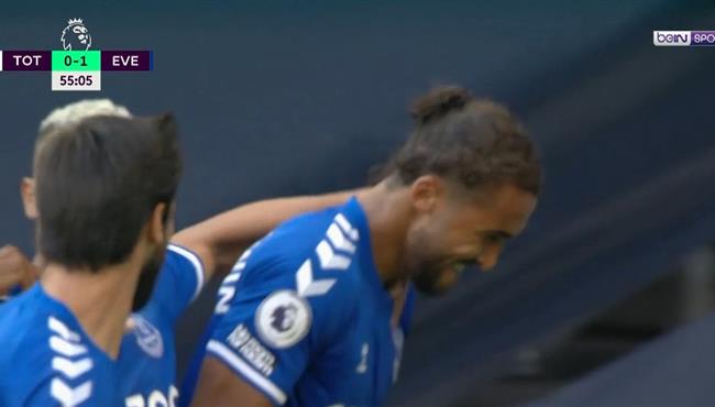 هدف ايفرتون في مرمي توتنهام بالدوري الانجليزي