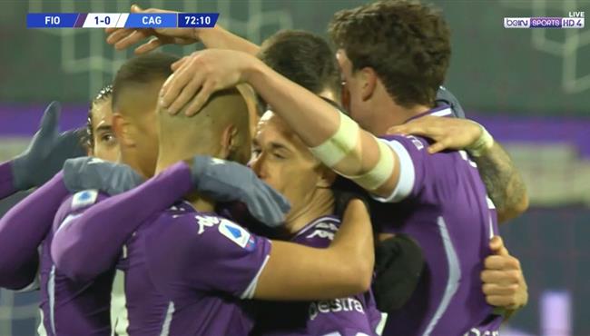 هدف فوز فيورنتينا علي كالياري 1 0 الدوري الايطالي