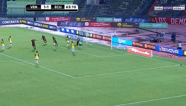 اهداف مباراة الاكوادور وفنزويلا 1 2 تصفيات كاس العالم