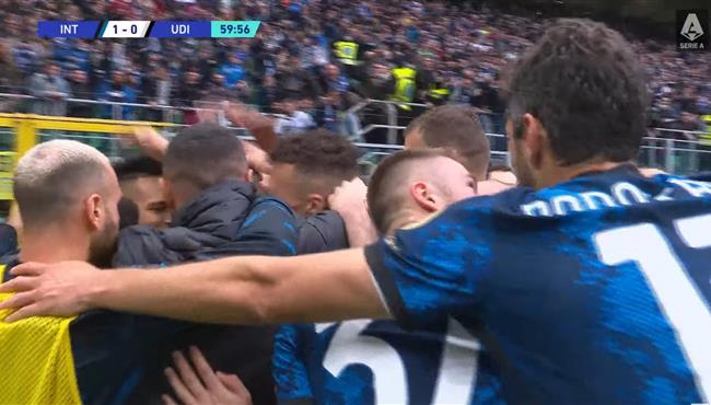 اهداف مباراة انتر ميلان واودينيزي 2 0 الدوري الايطالي