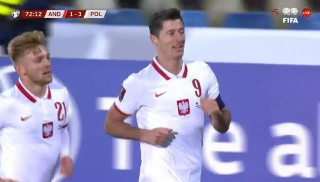 اهداف مباراة بولندا واندورا 4 1 تصفيات كأس العالم