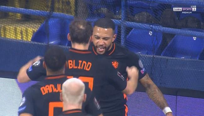 اهداف مباراة هولندا والجبل الاسود 2 2 تصفيات كأس العالم