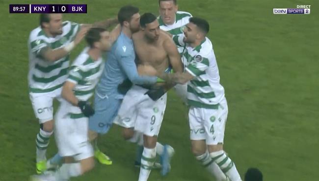 هدف فوز كونيا سبور القاتل علي بشكتاش 1 0 احمد حسن كوكا