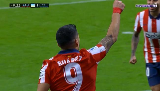 هدف لويس سواريز الثاني في مرمي سيلتا فيجو بالدوري الاسباني