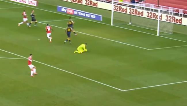 هدف مدليسبره فى مرمي ستوك سيتي اسيست سام مرسي