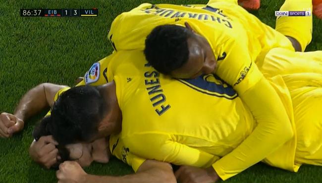 اهداف مباراة فياريال وايبار 3 1 الدوري الاسباني