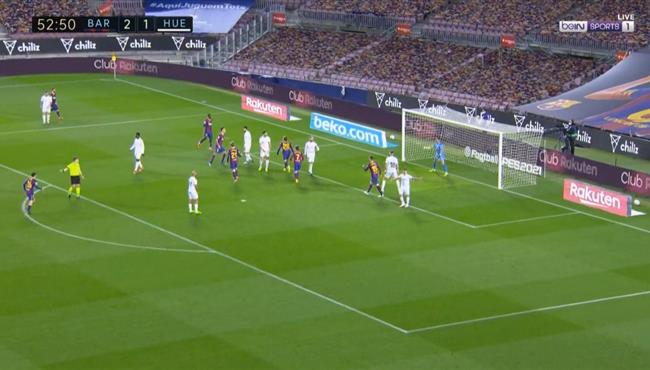 هدف برشلونة الثالث فى مرمي هويسكا 3 1 الدوري الاسباني