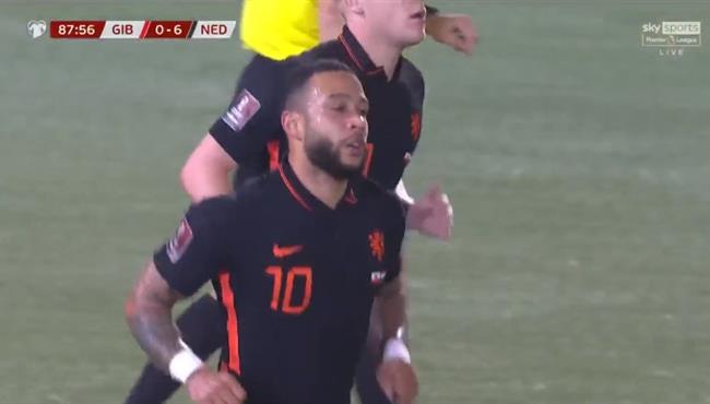 اهداف مباراة هولندا وجبل طارق 7 0 تصفيات كأس العالم