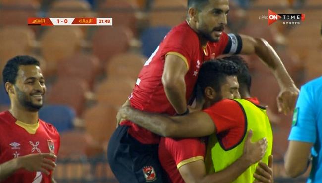 اهداف مباراة الاهلي والزمالك 2 1 الدوري المصري