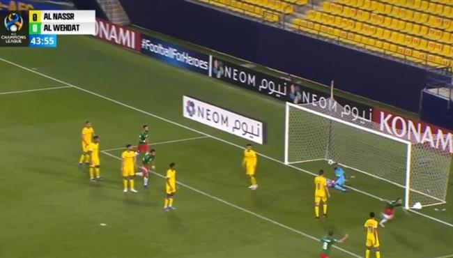 اهداف مباراة النصر والوحدات 1 2 دوري ابطال اسيا