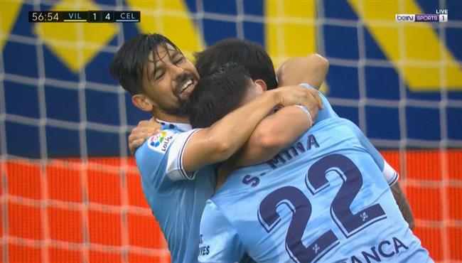اهداف مباراة سيلتا فيجو وفياريال 4 2 الدوري الاسباني